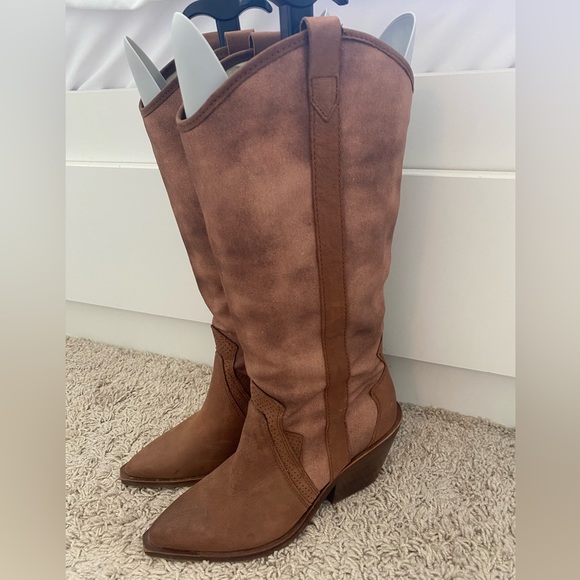 Brown Dolce Vita Ravene Boots Size 6 - Picture 4 of 7